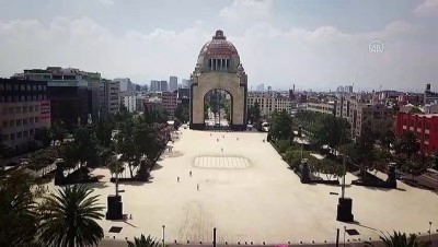 tenha - Meksika'da koronavirüs önlemleri - Boş caddeler havadan görüntülendi - MEKSİKO Videosu