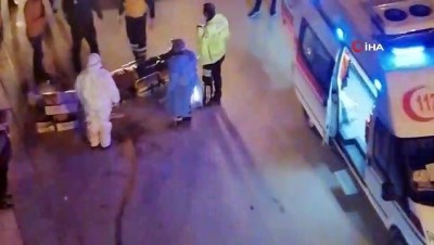 ilk mudahale -  Sinir krizi geçiren şahıs polise ve sağlık ekiplerine zor anlar yaşattı Videosu