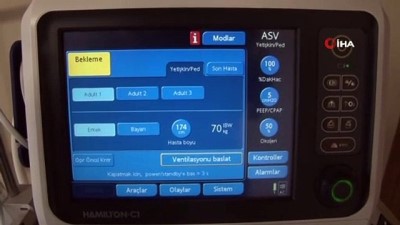 insaat alani -  Başakşehir Şehir Hastanesi'nin yoğun bakım üniteleri görüntülendi Videosu