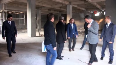 insaat alani -  Başkan Tahmazoğlu, yeni aş evi inşaatını inceledi Videosu
