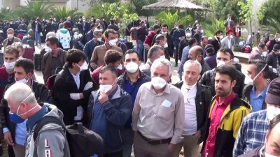 insaat sektoru -  Cezayir’den Aydın’a getirilen 450 işçinin karantina süreci tamamlandı Videosu