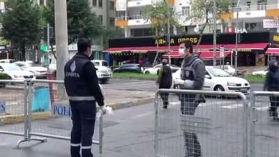 zabita -  Diyarbakır'da bir caddede araç giriş-çıkışları kısıtlandı Videosu