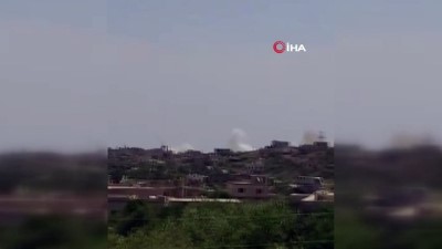idlib -  - Esad rejimi İdlib’e saldırdı : 3 yaralı Videosu