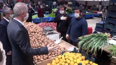  Gaziantep'te pazar yerleri denetlendi