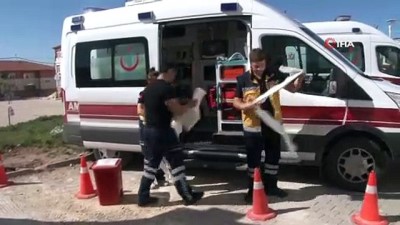  Sağlıkçılar ve ambulanslar virüsten böyle korunuyor