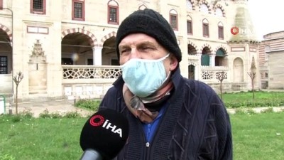 mahya -  Selimiye mahyasında Covid-19 pandemisine dikkat çekildi Videosu
