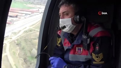 trafik denetimi -   Skorsky helikopter ile trafik denetimi Videosu