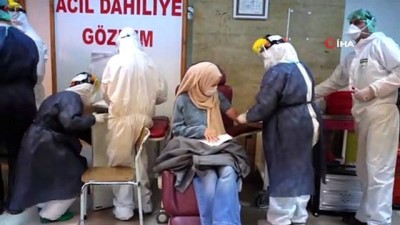  İstanbul’daki sağlık savaşçılarının korona ile mücadelesi böyle görüntülendi