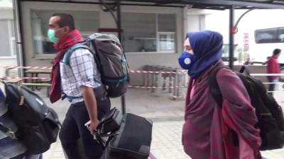  Sudan'dan getirilen 180 Türk vatandaşı Kütahya'da yurtlara yerleştirildi