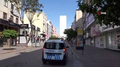 trol -  4 günlük kısıtlamanın ilk günü Mersin'de sessizlik hakim Videosu