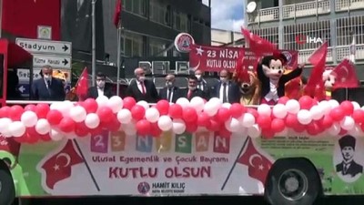 siyasi parti -  Bafra’da 23 Nisan coşkusu Videosu