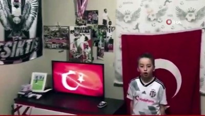 Beşiktaş'tan anlamlı 23 Nisan videosu