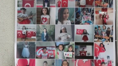 dunya cocuklari -  Çocukların bayram kutlamaları oluşturulan posterlerle sergilendi Videosu