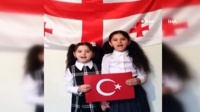 kutlay -  - Gürcistan'da miniklerden 23 Nisan mesajı Videosu