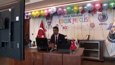 cocuk meclisi -   Kartal Belediyesi, Çocuk Meclisi’nin ilk toplantısını, 23 Nisan’da online gerçekleştirdi Videosu