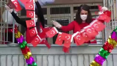 bayram coskusu -  Kızılay’dan evden çıkamayan çocuklara 23 Nisan sürprizi Videosu