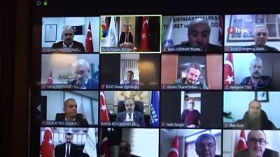 piyasalar -  Oda ve borsa başkanları video konferansla bir araya geldi Videosu
