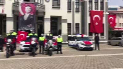 arac konvoyu -  Ödemiş'te polis konvoyu Videosu