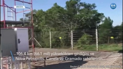 gozleme - Brezilya'da Meteor Videosu