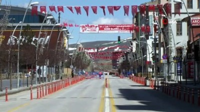 firincilar -  Erzurum’da sokağa çıkma kısıtlamasının son günü sessizlik hakim Videosu