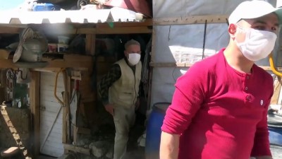 keci -  Vefa grubunu arayıp köpek ve keçileri için yem istedi Videosu