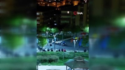 gazi mahallesi -  Başkent’te sokağa çıkma kısıtlamasına uymayıp parkta oyun oynadılar Videosu