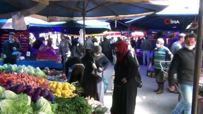 pazar gunu -  Bursalılar pazarlara akın ettiler Videosu