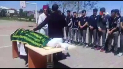 cenaze araci -  Patpat kazasında hayatını kaybetmişti, cenaze provası görüntüleri ortaya çıktı Videosu