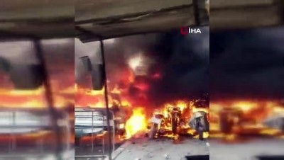 bombali arac -  - Afrin'de terör örgütü PKK/YPG'nin bombalı araç saldırısında ölü sayısı 40'a ulaştı
- Yaralı sayısı 47'ye yükseldi Videosu