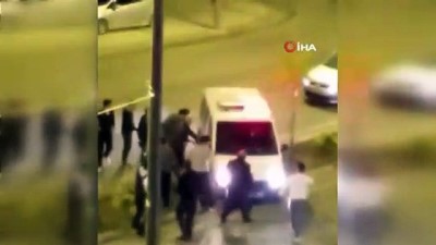  Denizli'de polis aracı devrildi