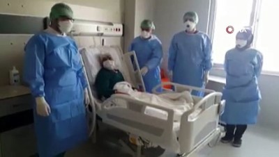  - Erzincan’da 99 yaşındaki hasta korona virüsü yendi