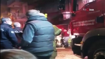 ilk mudahale -  İzmir'de korkutan yangın Videosu