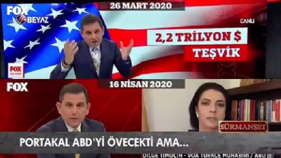 Portakal ABD'yi övmek istedi ama...