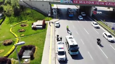  Maltepe’de fazla yolcu alan minibüs şoförüne ceza yağdı