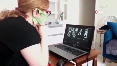 egitim sistemi -  Öğrenciler internet üzerinden kendi maskelerini yapıyor Videosu