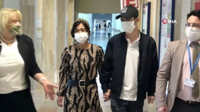 karaciger nakli -  Umutların kesildiği Özbek hastaya pandemi döneminde başarılı nakil Videosu