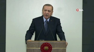  Cumhurbaşkanı Erdoğan: 'Bu gece itibariyle ülkemizin 30 büyük şehrimiz ile Zonguldak ilimizi belirli istisnalar haricinde araç giriş çıkışına kapatıyoruz.'