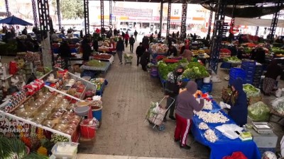 hassasiyet -  Isparta’daki pazarlarda demir bariyerli korona virüs önlemi Videosu