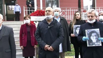  Korona virüsten hayatını kaybeden Prof. Dr. Feriha Öz için anma töreni düzenlendi