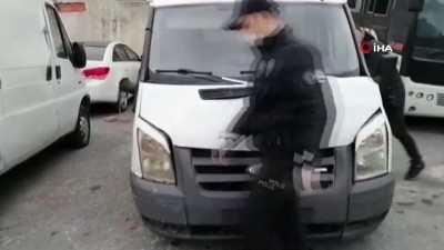 oto hirsizlik -  Polisin “dur” ihtarına uymayan şüpheli vurularak yakalandı Videosu
