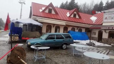 kar surprizi -  Uludağ’da Nisan ayında kar sürprizi Videosu