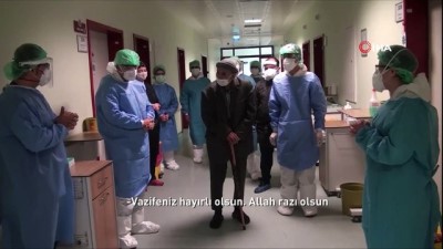 uzun omur -  101 yaşında korona virüsü yendi Videosu