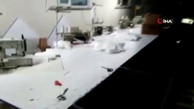 gesi -  İstanbul’da kaçak üretilen 20 bin tıbbi maske ele geçirildi Videosu
