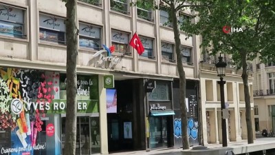 kultur baskenti -  - Paris sokaklarında korona sessizliği Videosu