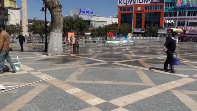 Malatya’da ana caddeler boş kaldı