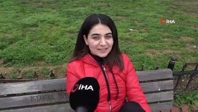  Yasağa rağmen sahile yürüyüşe çıkan kadın: “Evde canım sıkılıyor, bizi nereye kadar tutacaklar”