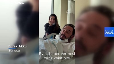 euro - Koronavirüs tedavisi olan televizyoncu Burak Akkul yoğun bakımdan çıktı Videosu