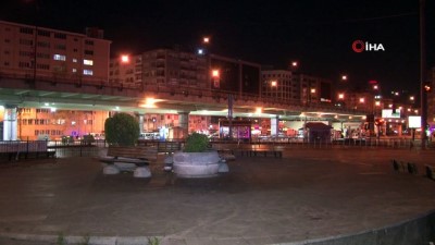 alabalik -  3 günlük sokağa çıkma kısıtlamasının ardından Mecidiyeköy Meydanı sessizliğe büründü Videosu