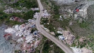 kati atik tesisleri -  Tarım alanları moloz ve hafriyat atıklarına teslim oldu Videosu