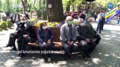 65 Yaş Üstü Ankara Sakinleri Günler Sonra Sokağa Çıktı